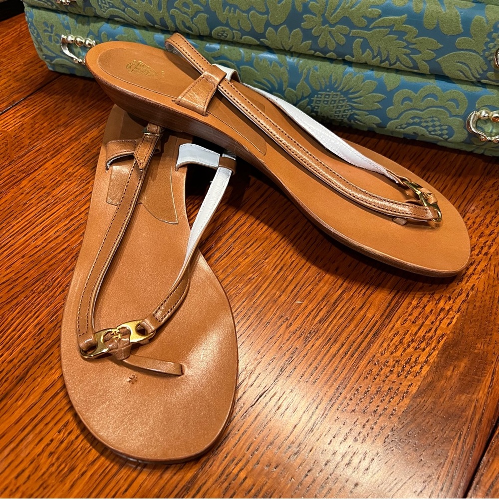Gucci 80’s Leather Sandals NEVER WORN Designer Shoes